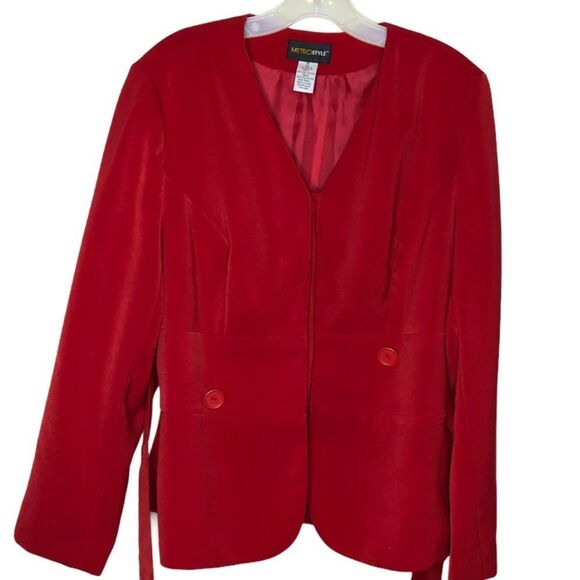 Vintage MetroStyle Skirt‎ Set Red - Picture 3 of 16